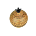 Ceramic vase in the form of pomegranate ancient Greek Pottery geometric period symbol of good fortune luck museum copy 